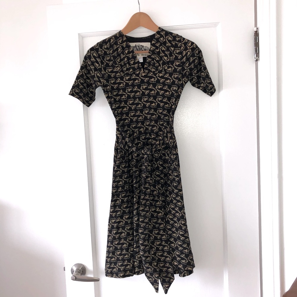 Effie’s Heart Gramophone Dress xs